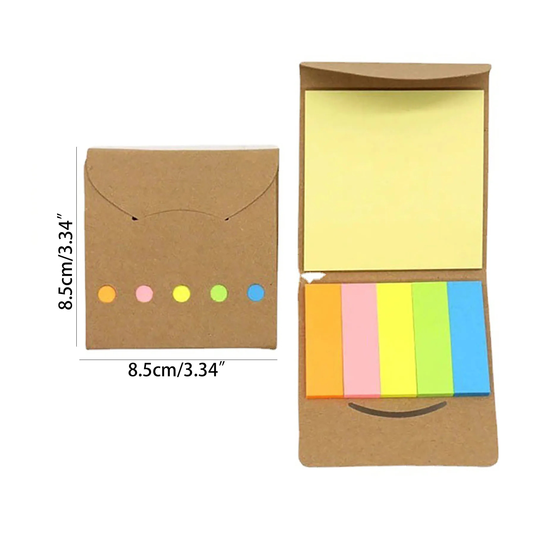 Strip Shaped Square Sticky Note Set 4