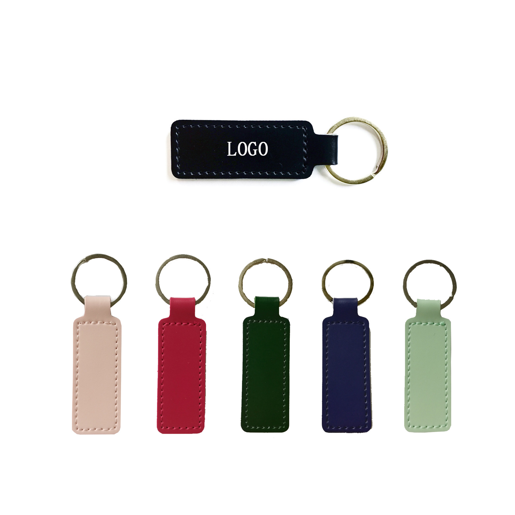 Leatherette Keychain 1