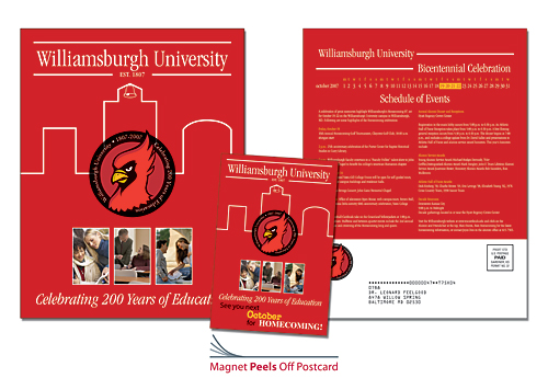 Magna-Peel Postcard - Custom Size (8.5x5.25 to 8.5x10.875) - Laminated - 14 pt. 2