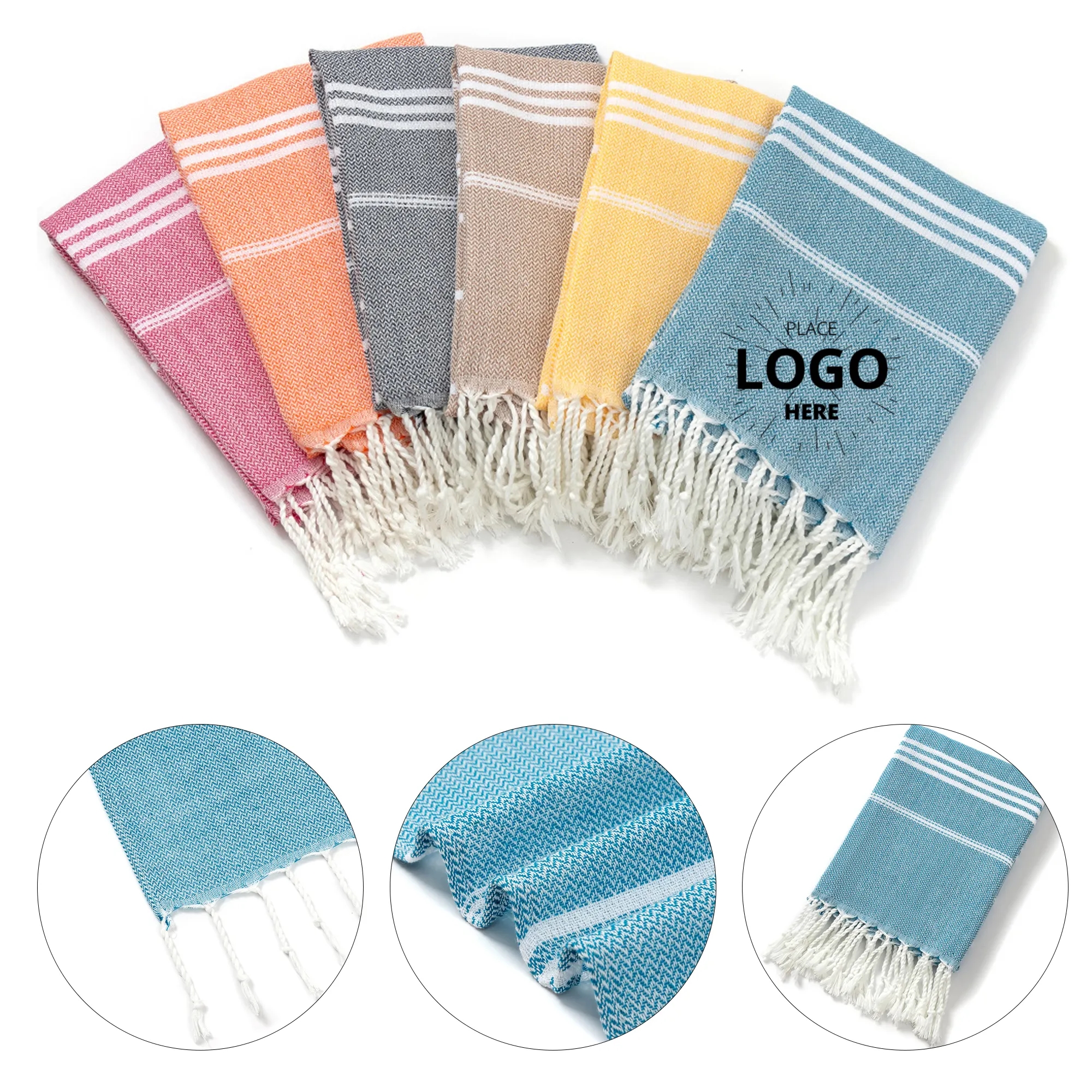 Tassel Absorbent Beach Towel 8