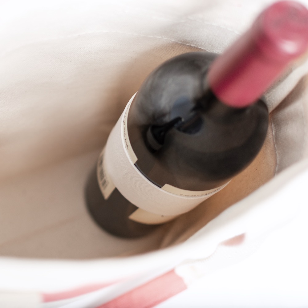 15 Oz. Heavy Canvas Grande Wine Tote 7