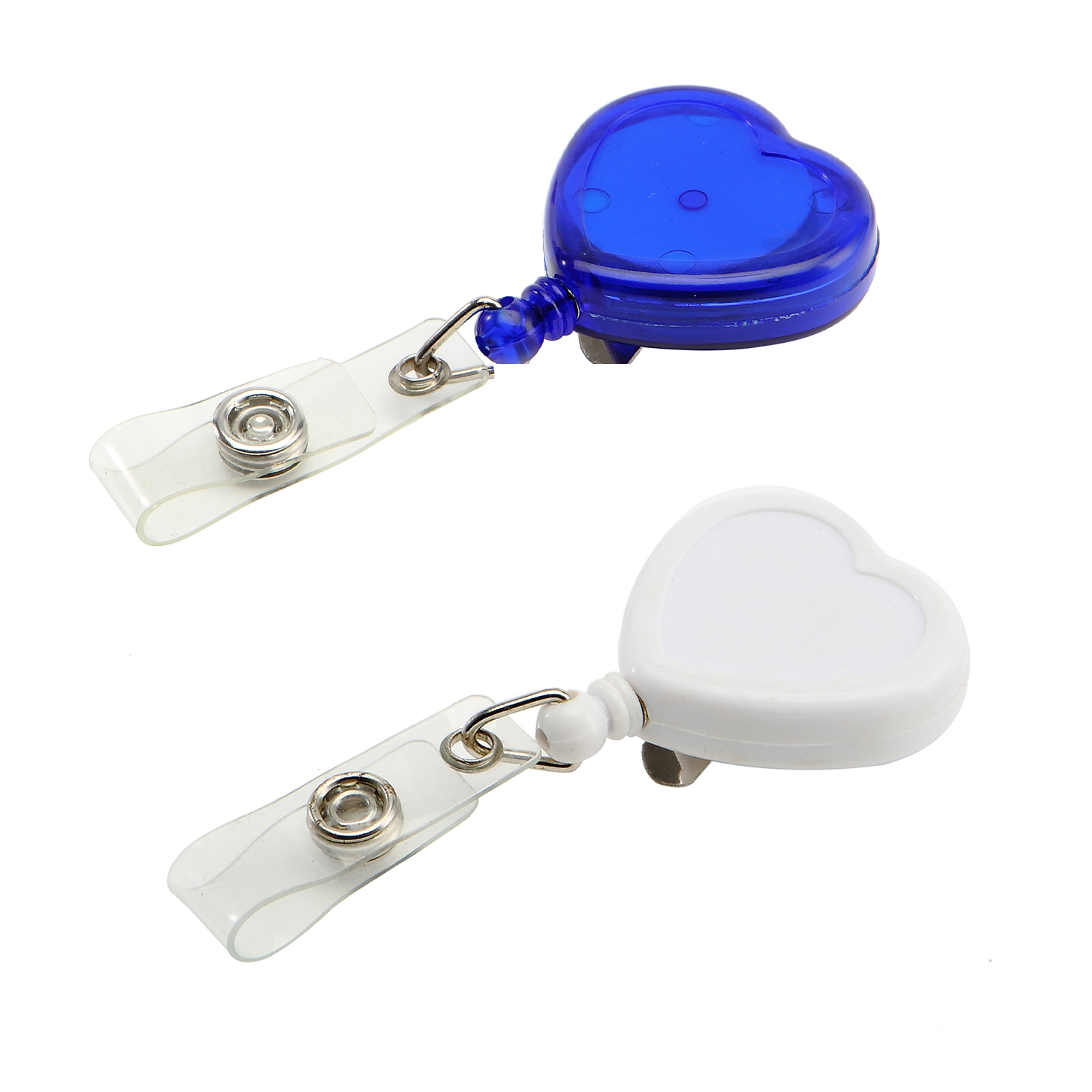 Retractable Heart Shape Badge Reel 4