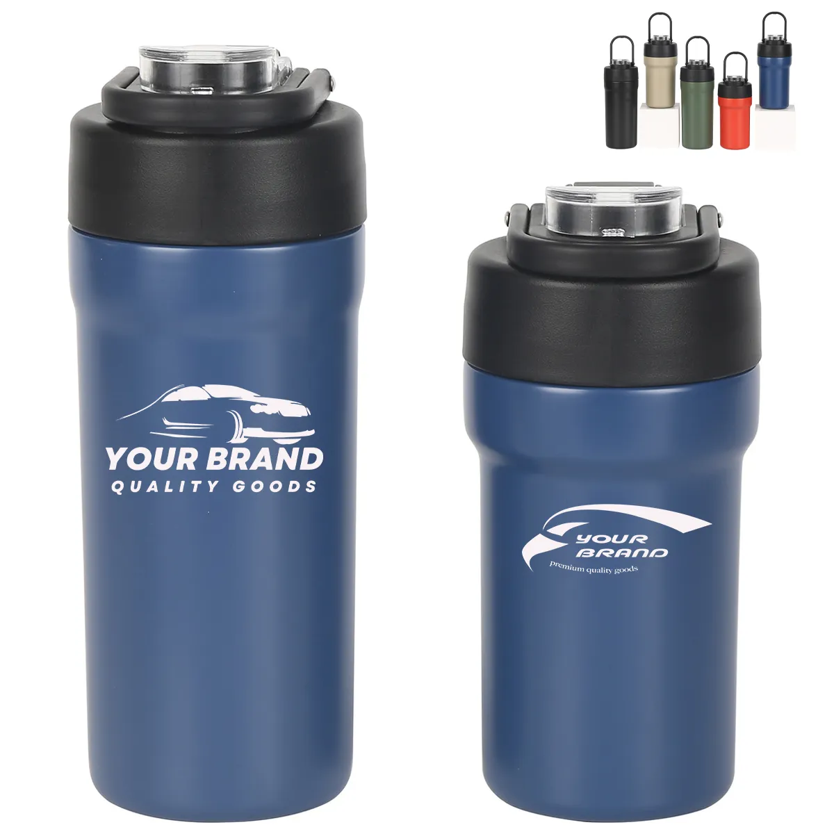 23oz.Sports Gym Customized Water Bottle with Straw Handle 7