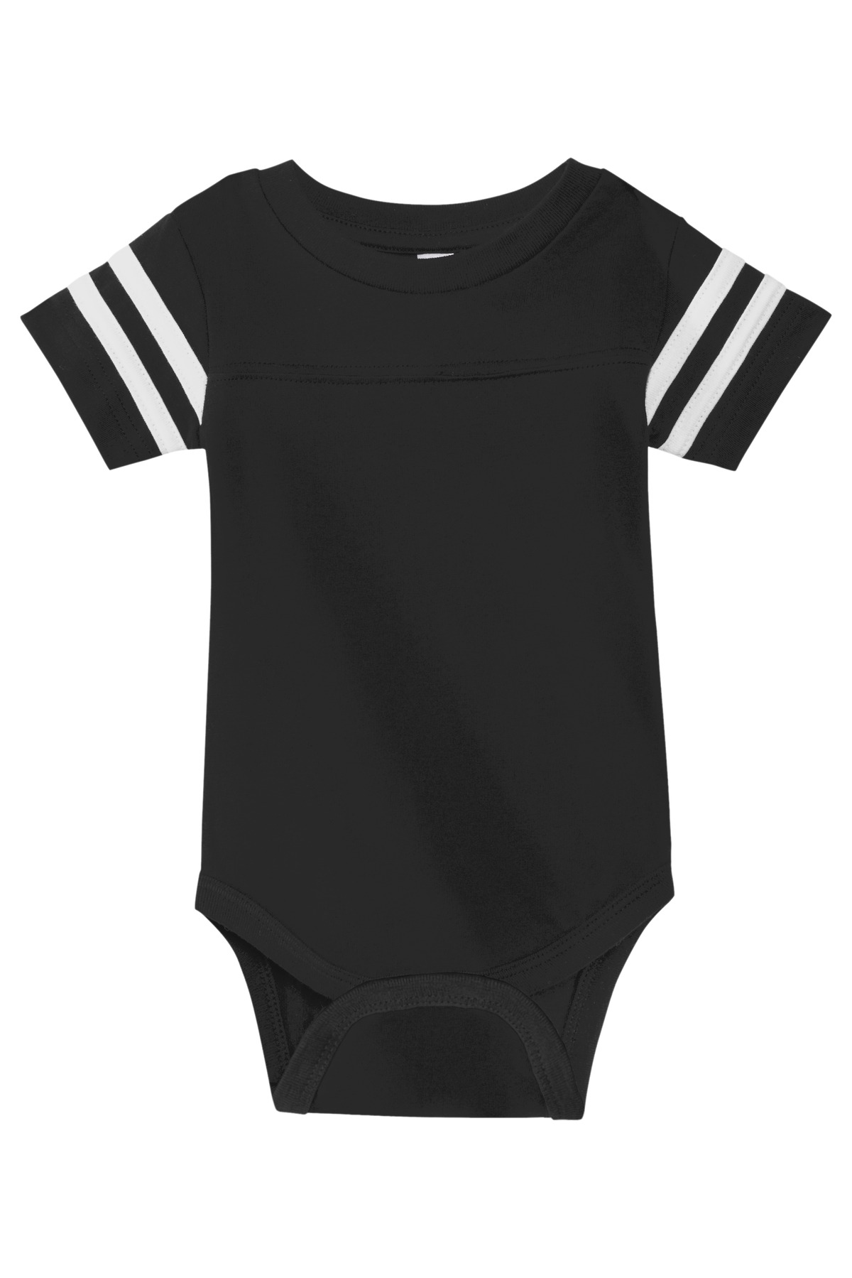Rabbit Skins Infant Football Fine Jersey Bodysuit. RS4437 10