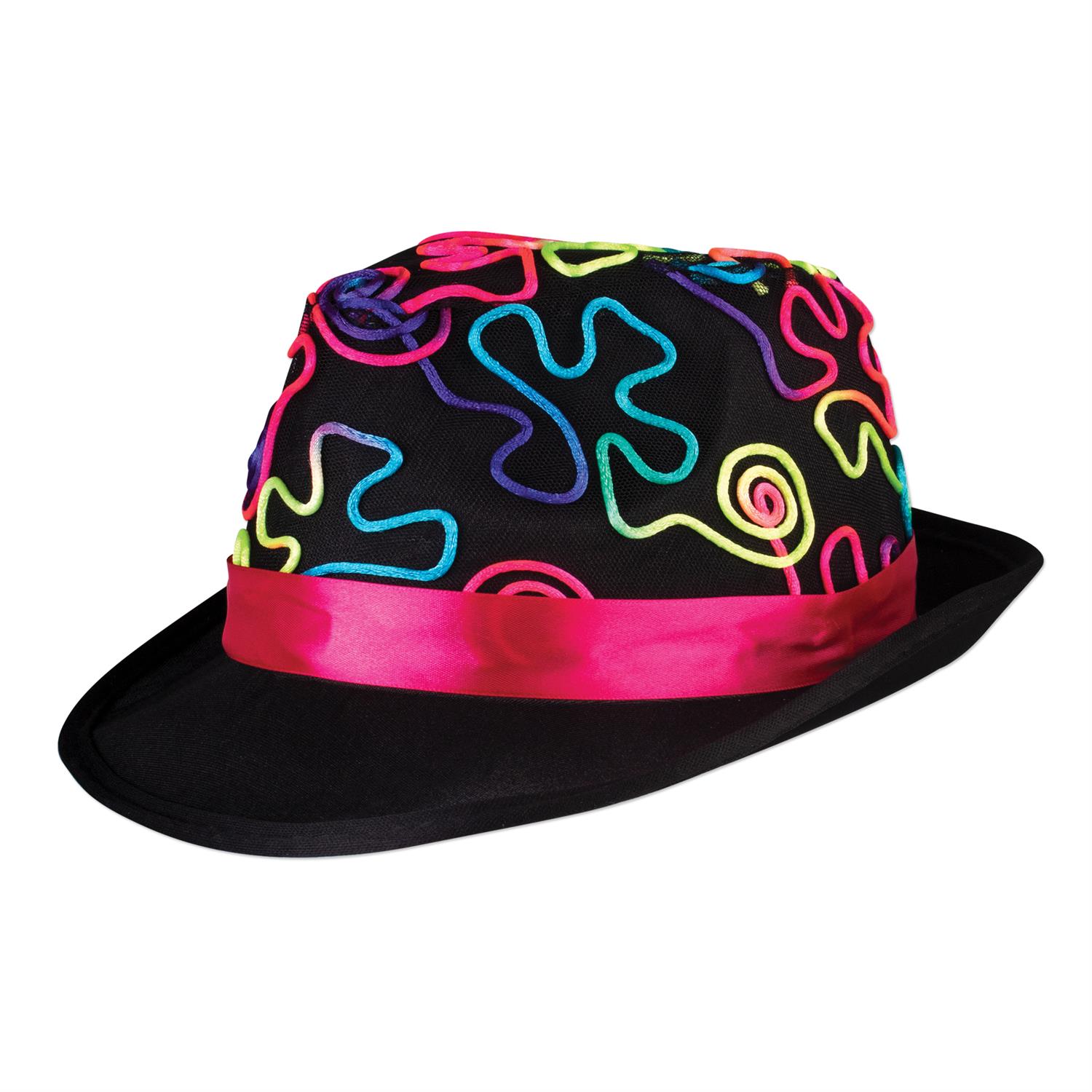 Neon String Fedora 3