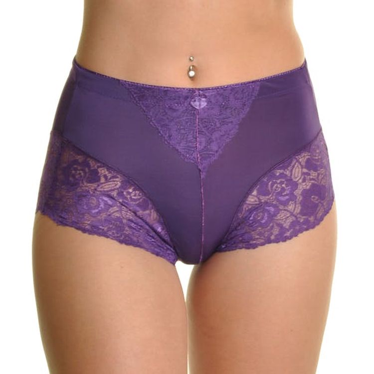 Women's High Waist Lace Briefs - Assorted 1