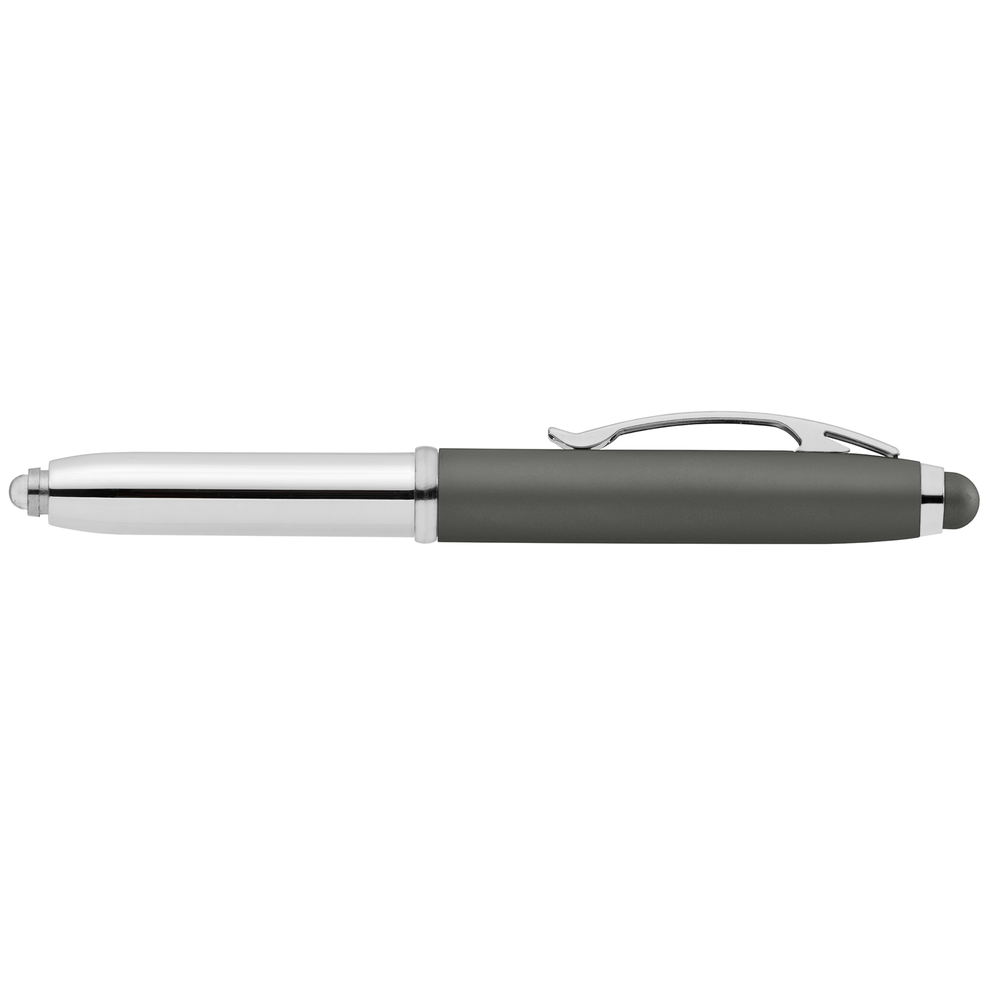 Vivano Softy Metallic Pen w/ LED Light and Stylus 8