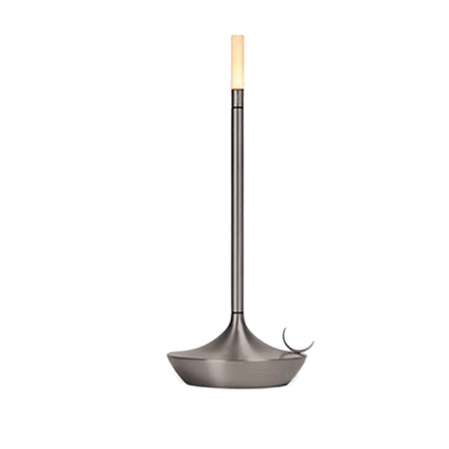 Metal Table Lamp Luxury Minimalist Ambiance Rechargeable 3