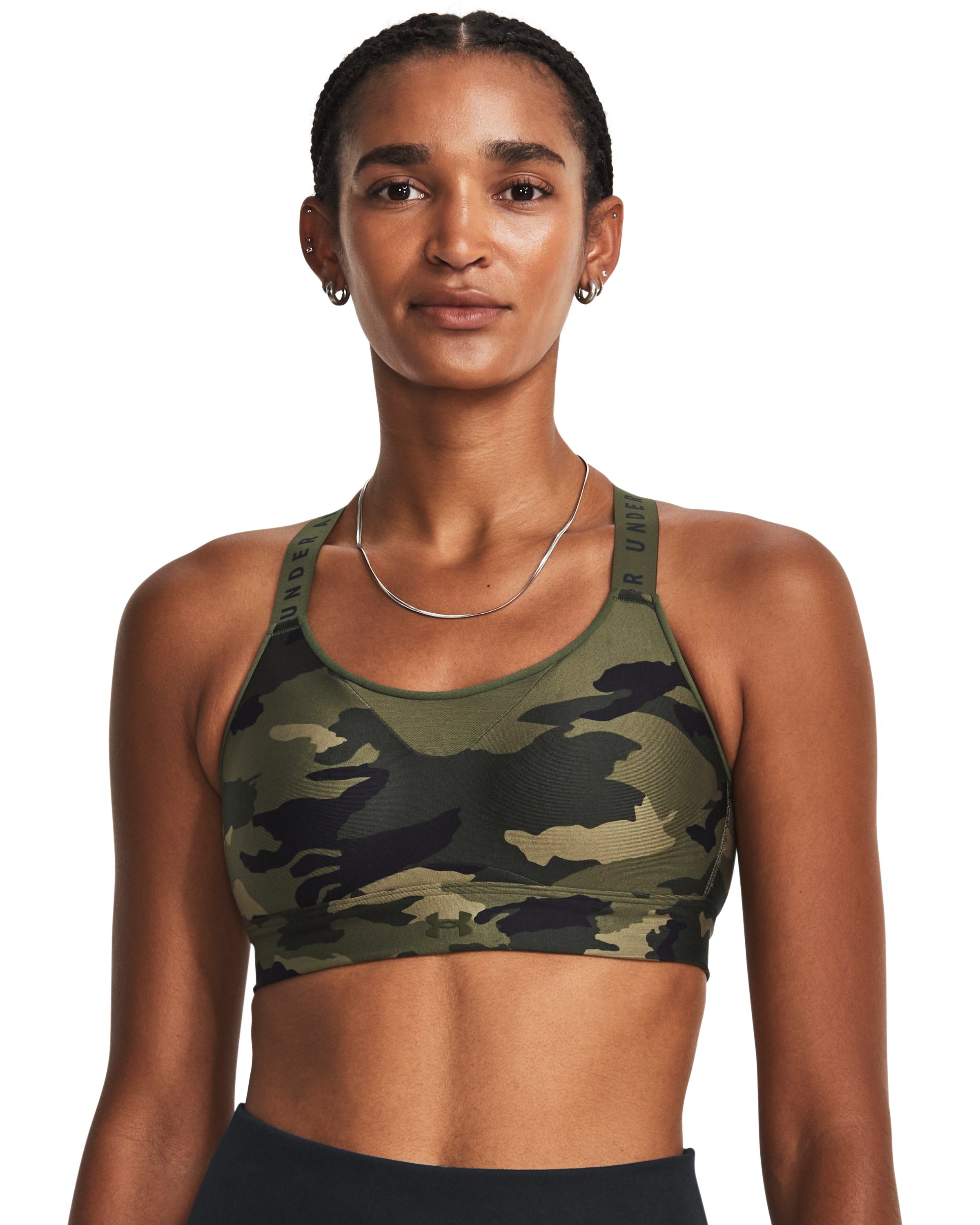 UA Infinity High Printed Women's Sports Bra 12