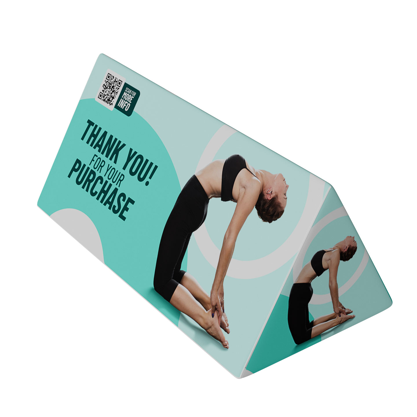 Triangle Display - 78"w x 40"h 2