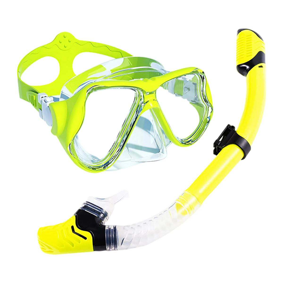Lightweight Plastic Snorkel Set for Underwater Adventure 5