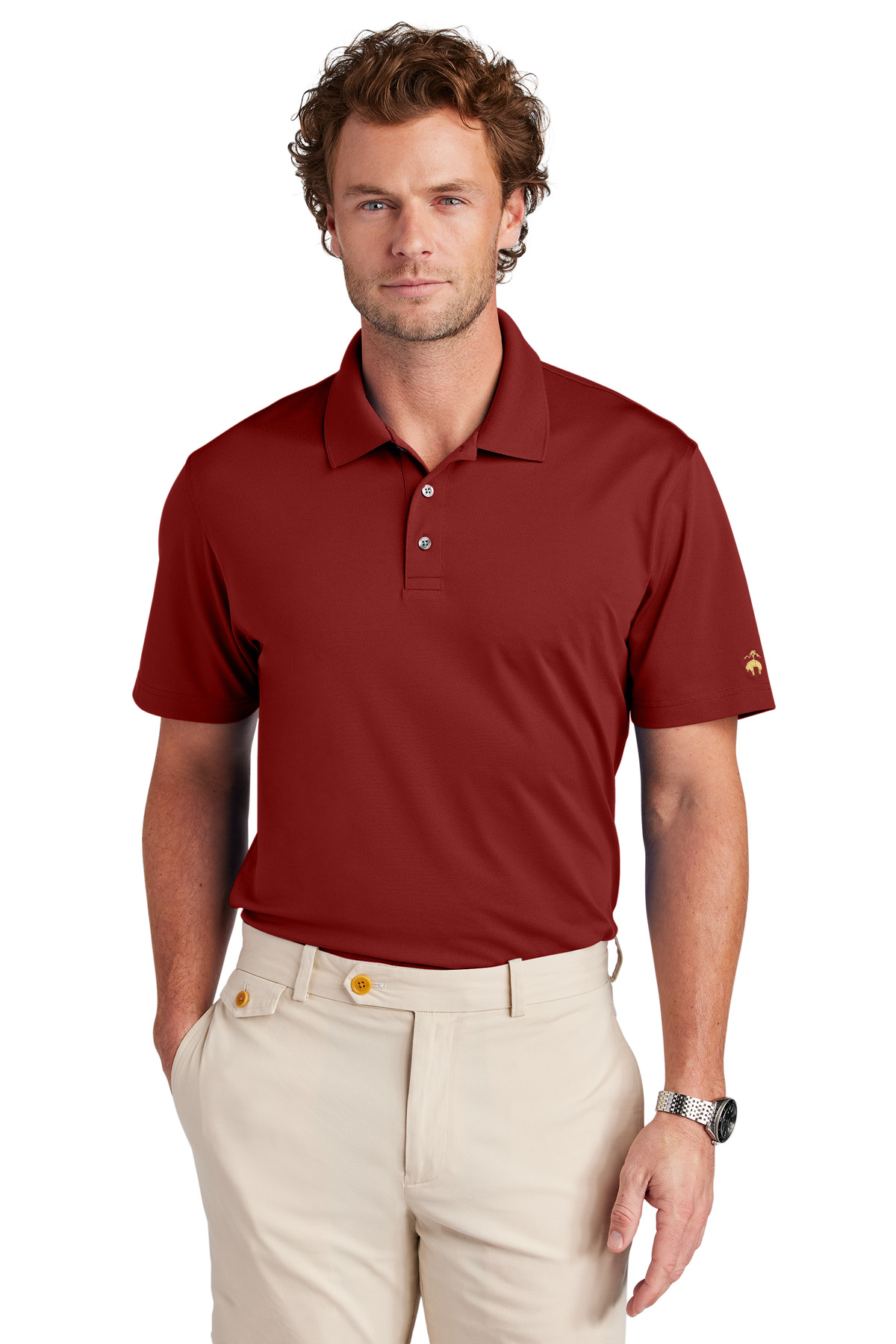 Brooks Brothers Mesh Pique Performance Polo BB18220 5