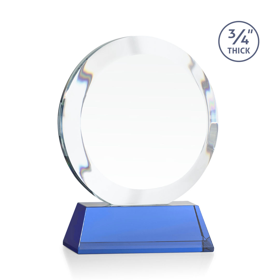 Gibralter VividPrint™ Award on Newhaven Base - Sky Blue 5