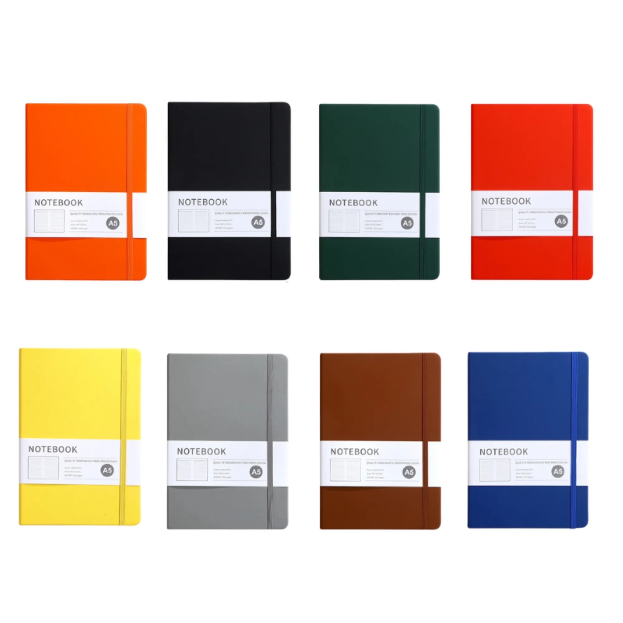 A5 PU Leather Strap Notebook 2
