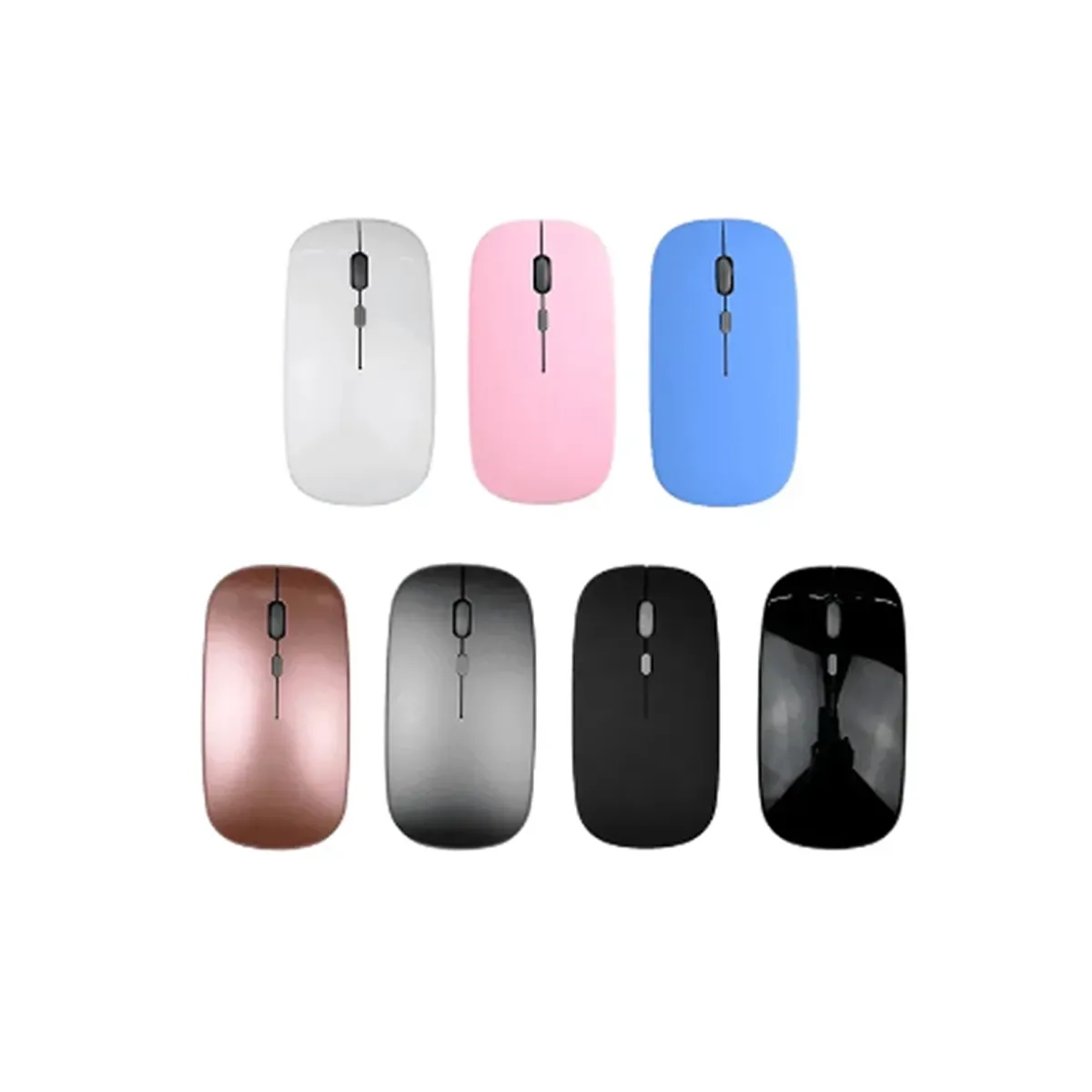 Ultra-thin Mini USB 2.4G Wireless Optical Mouse 3 DPI Modes 2