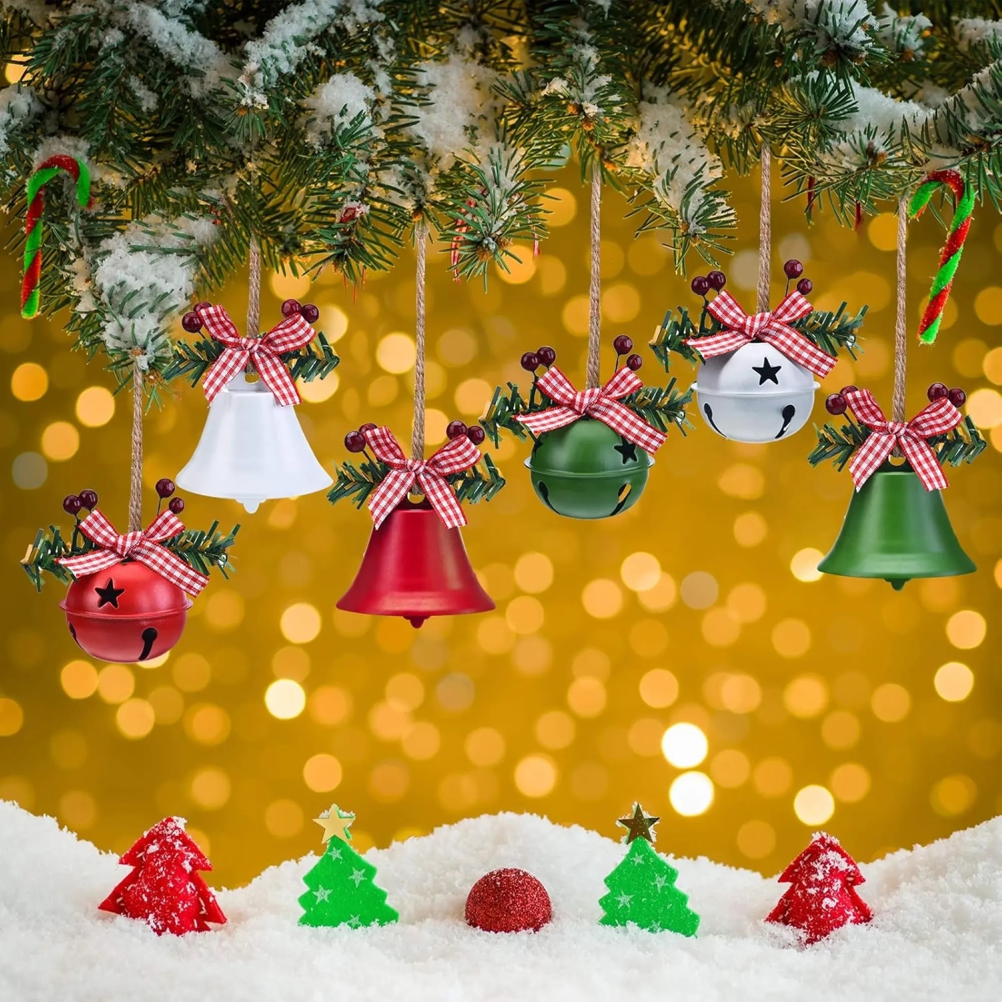 Christmas Bell Decoration Pendant 5