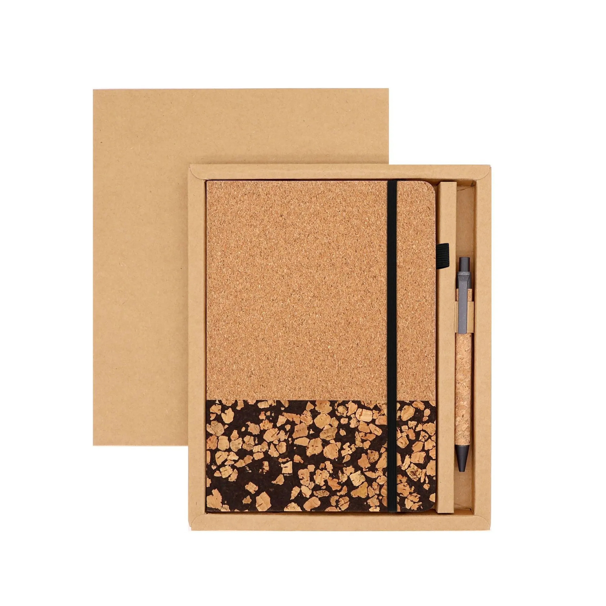 Eco Cork Coffee Notebook Gift Set 4