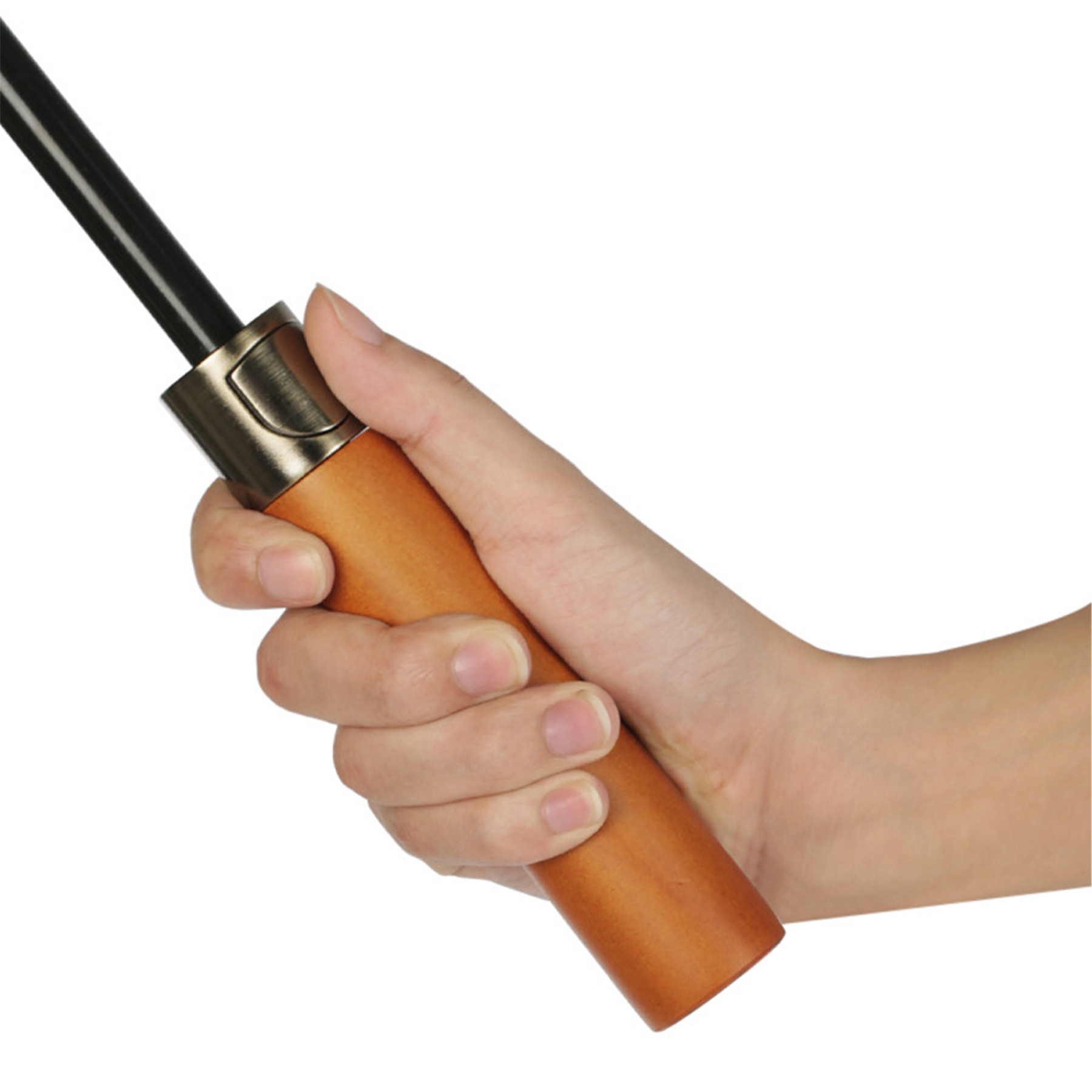 Large Umbrella with Wooden Handle for Rain 9