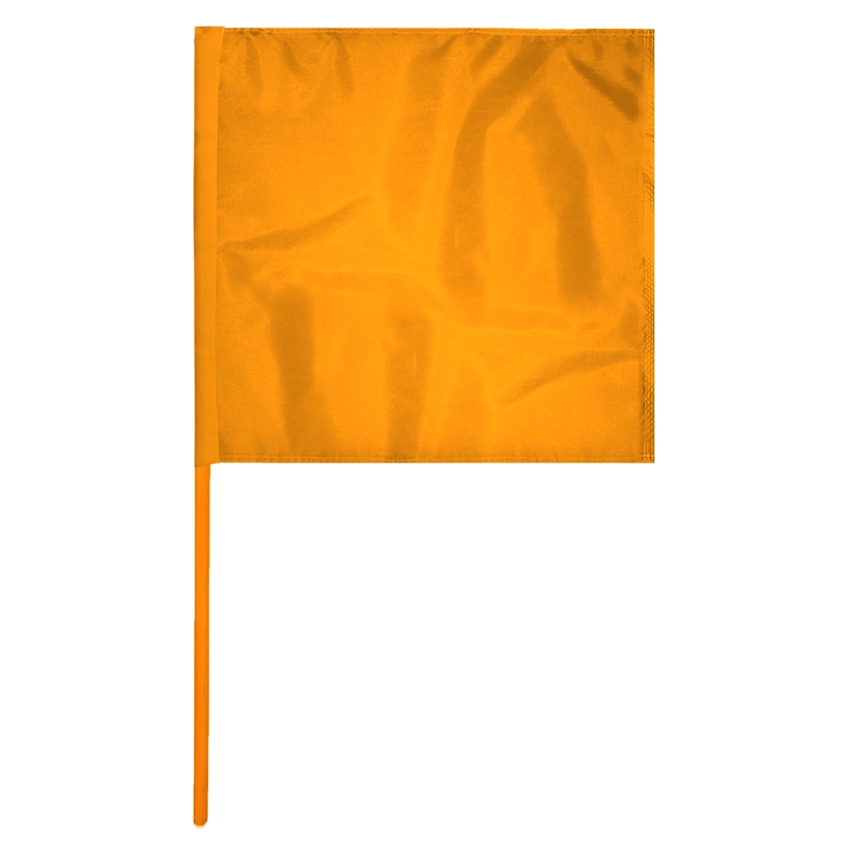 Blank Vinyl Safety Flag with Dowel 2
