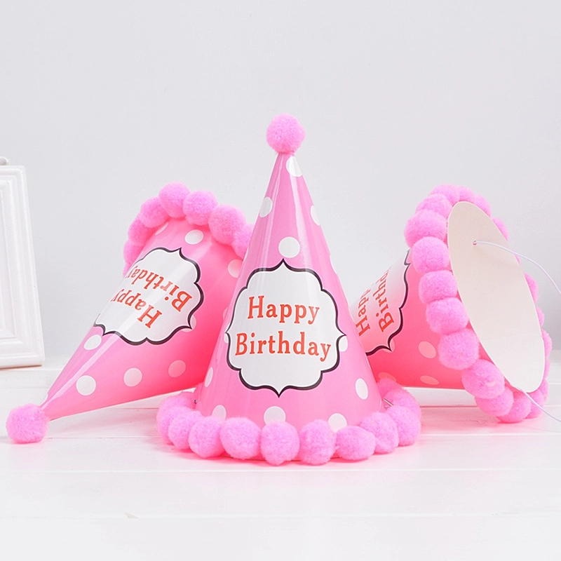 Birthday Party Kids Game Hat & Cake Celebration Decoration 7