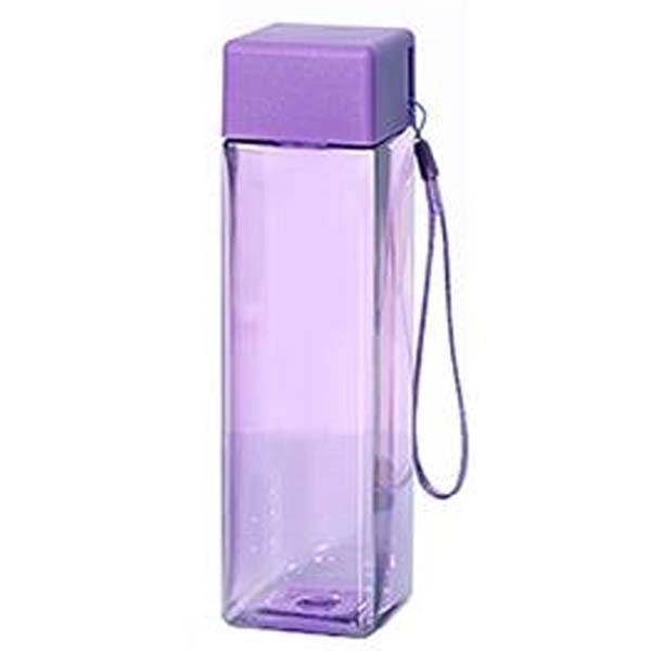 Promotional Plastic Water Bottle With Handy Rope 16 oz 12
