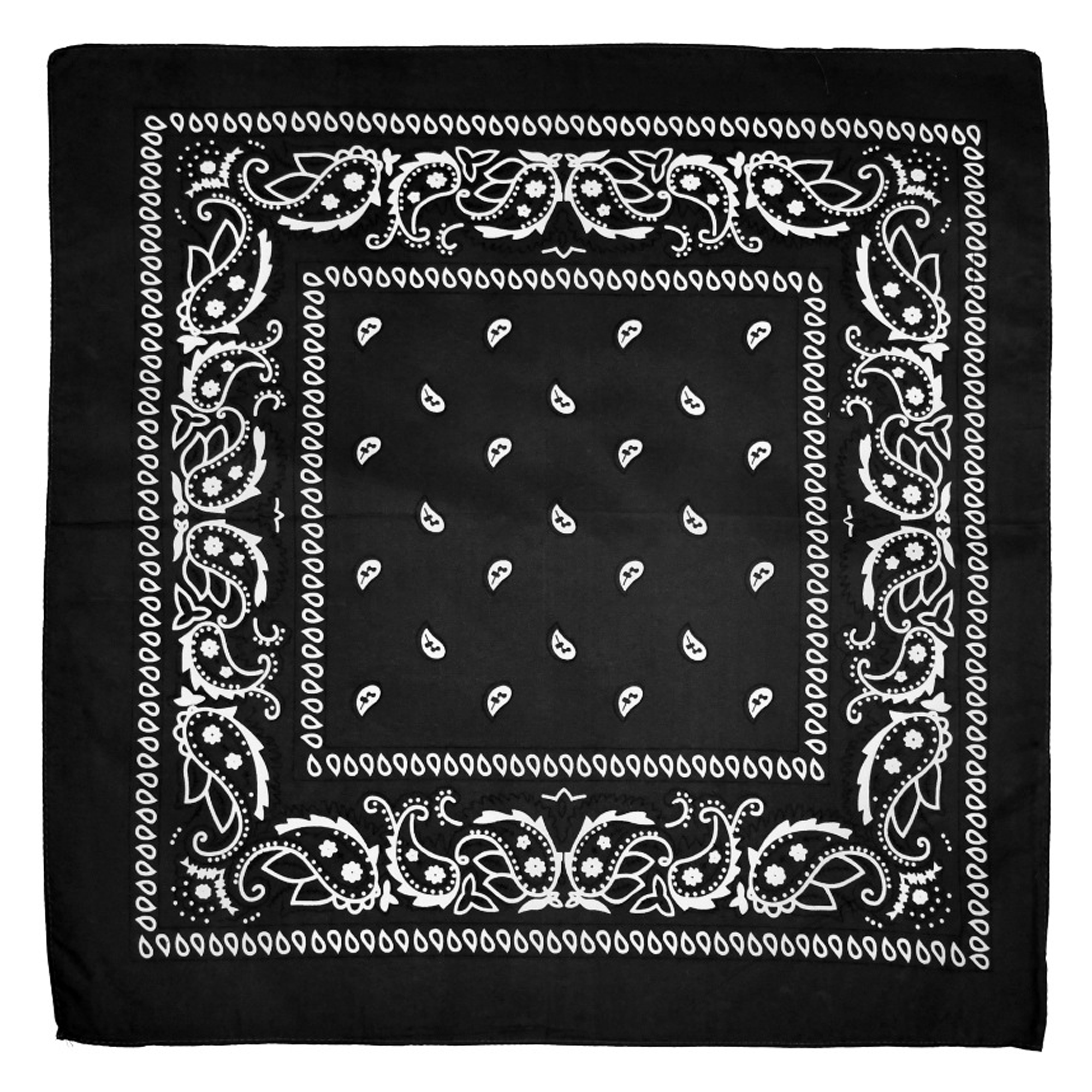 100% Cotton Full Color Square Bandanas 1