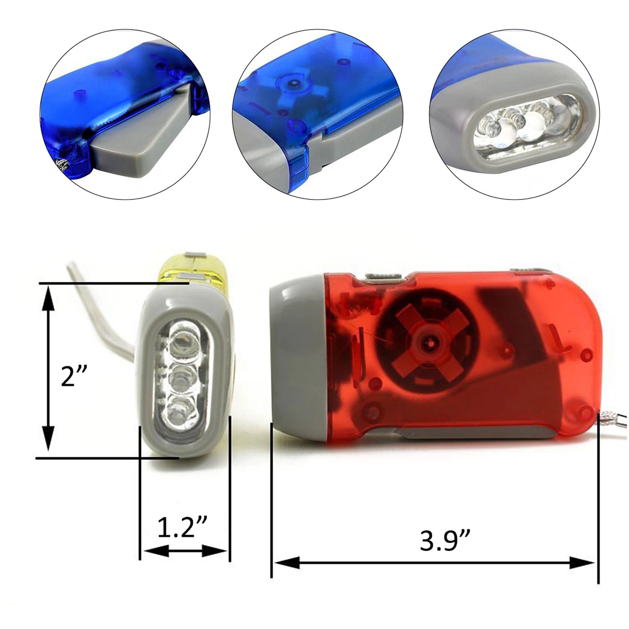 Squeeze Powered Flashlight 2