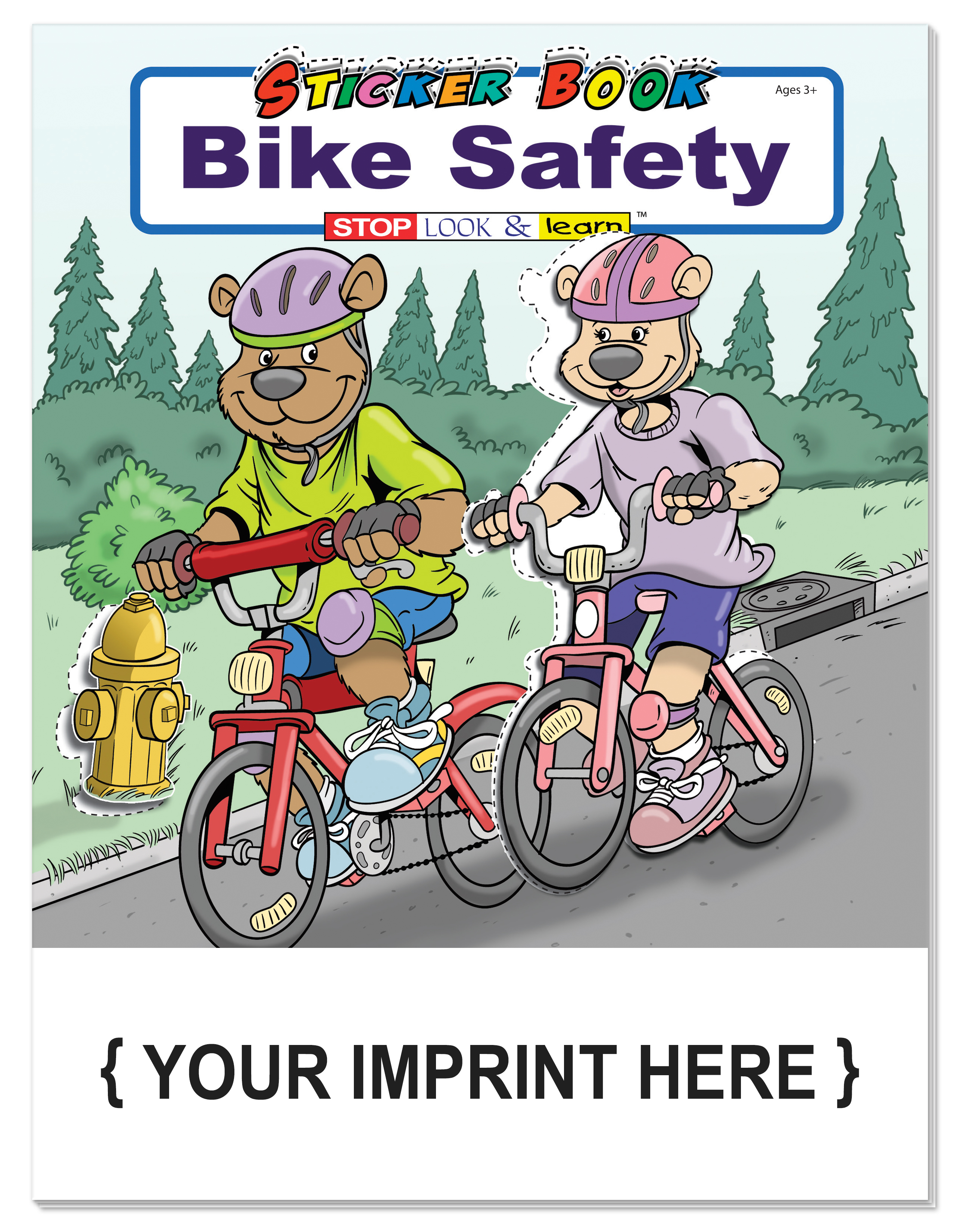STICKER BOOK - Bike Safety Sticker Book 3