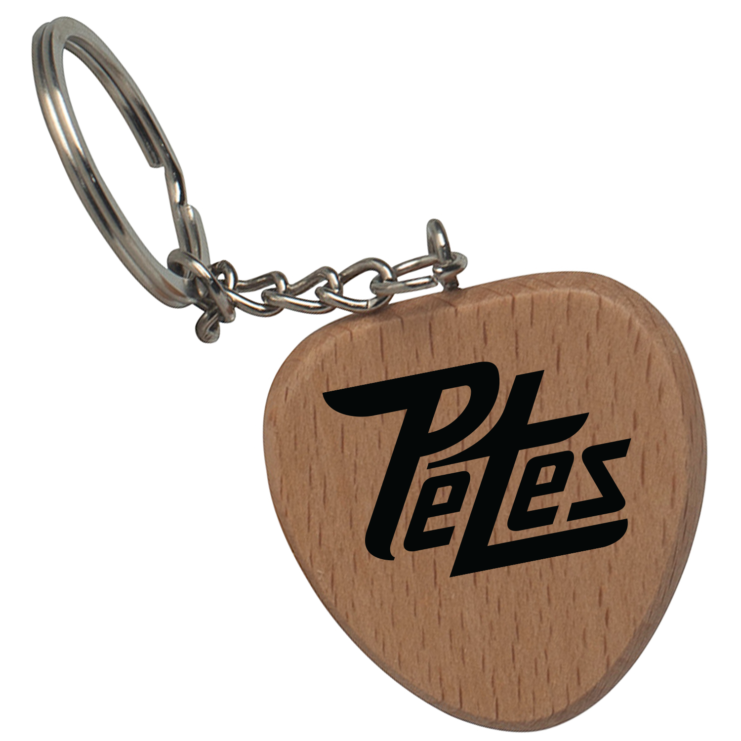 Heart Wood Keychain 1
