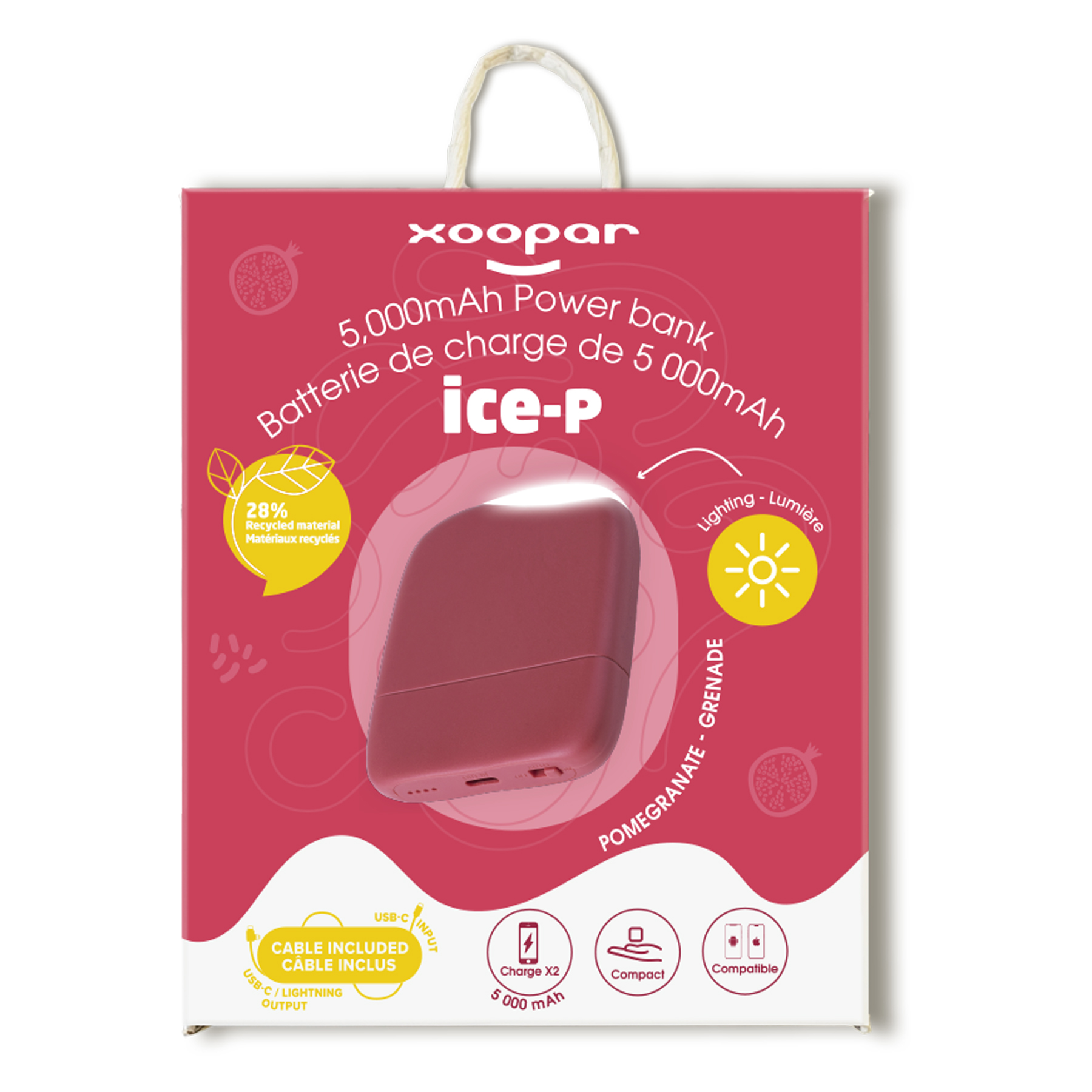 Xoopar ice-p 5,000mAh Power Bank 61