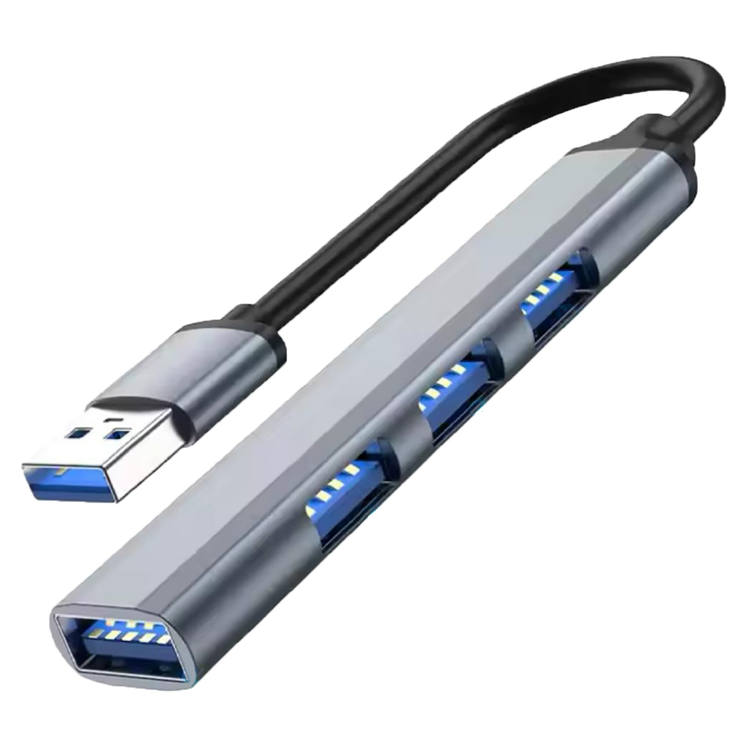 4-Port USB 3.0 Ultra Slim Fast Charging Hub 1