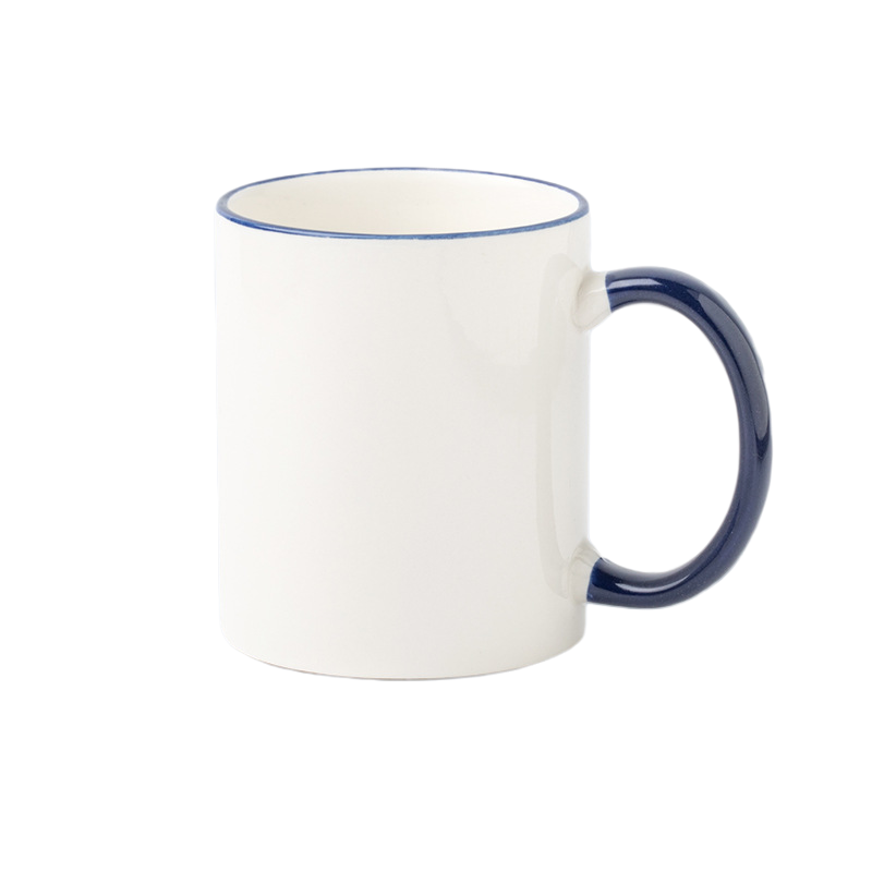 Custom 11 oz. C-handle Ceramic Mugs 9