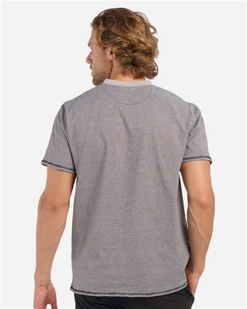 Men's Striped V-Notch T-Shirt - BM2401 15