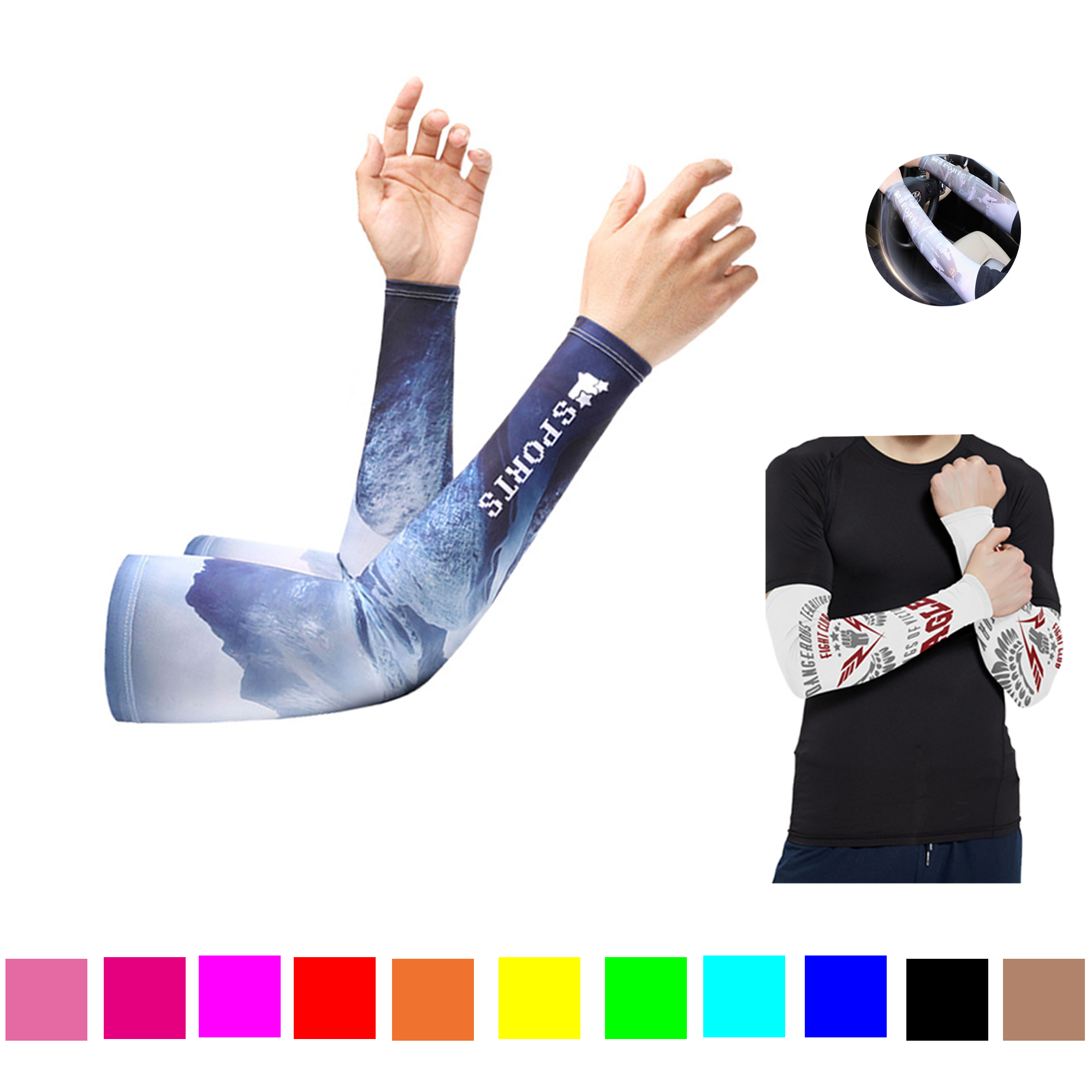 Cool Outdoor Sun Protection Sleeves 2