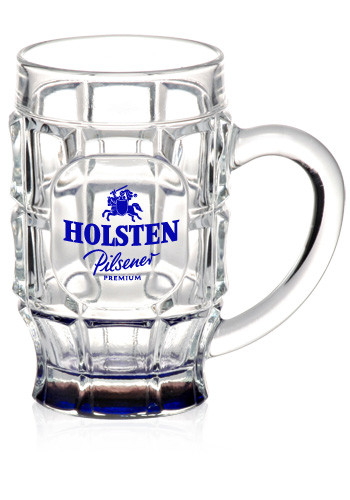 17.75 oz. Dimpled Glass Beer Mugs 3