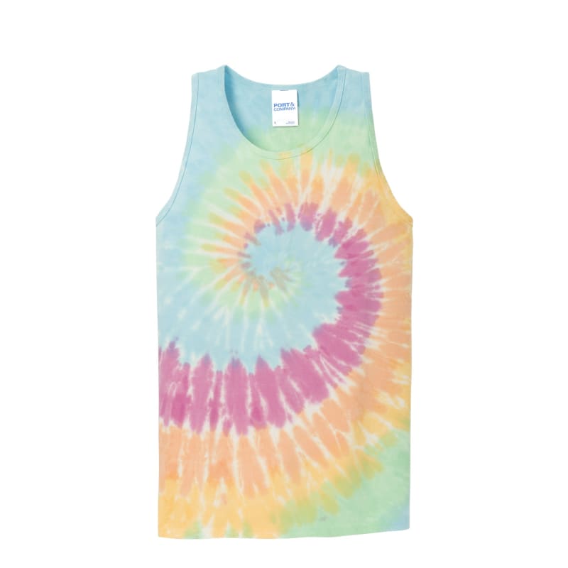 Port & Company Tie-Dye Tank Top. 20