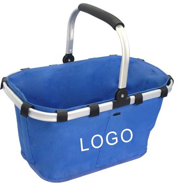 Promotional Folding Shopping Picnic Basket 7