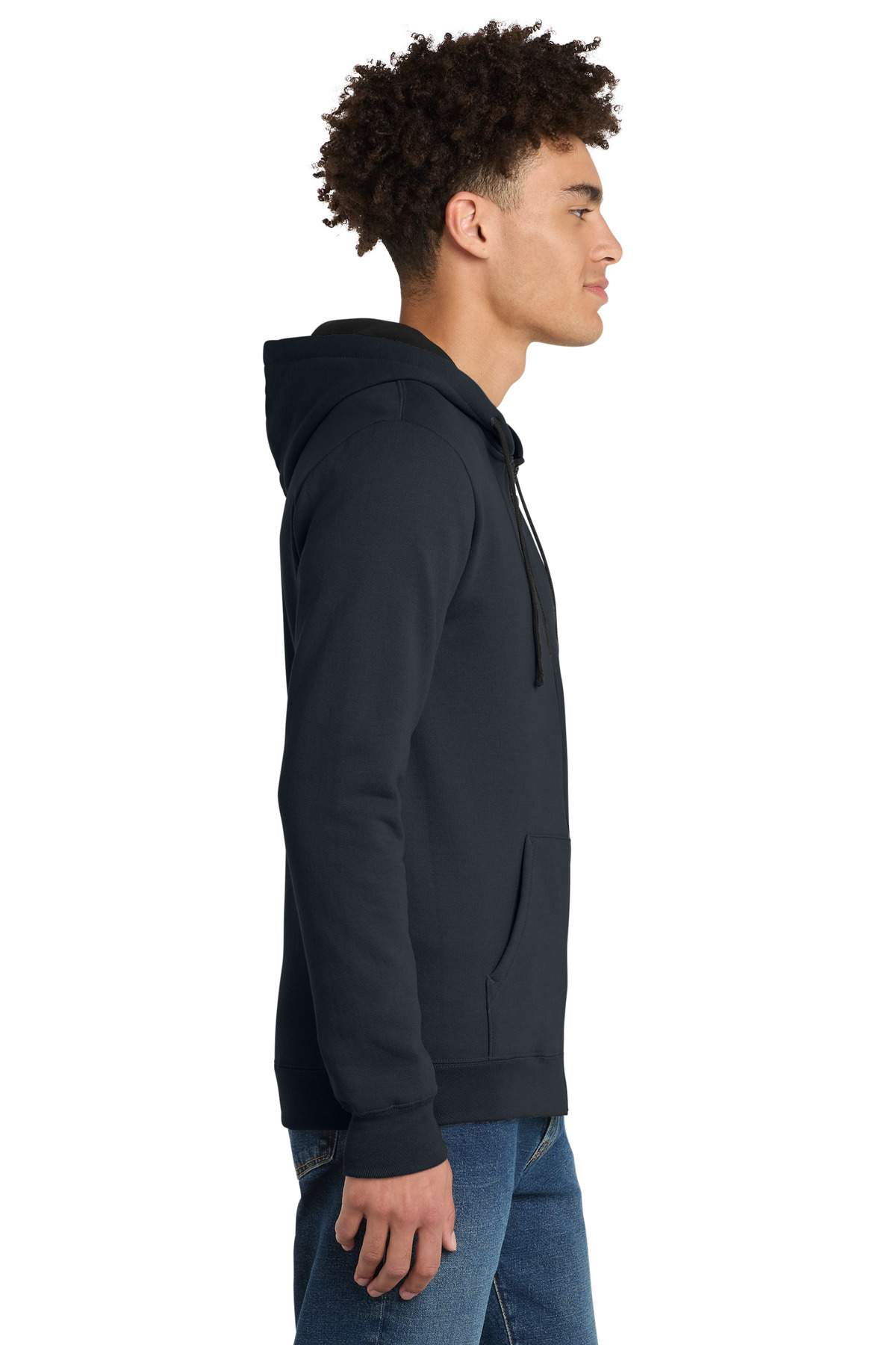 District The Concert Fleece Full-Zip Hoodie. DT800, custom hoodie or sweatshirt with logo imprint 70