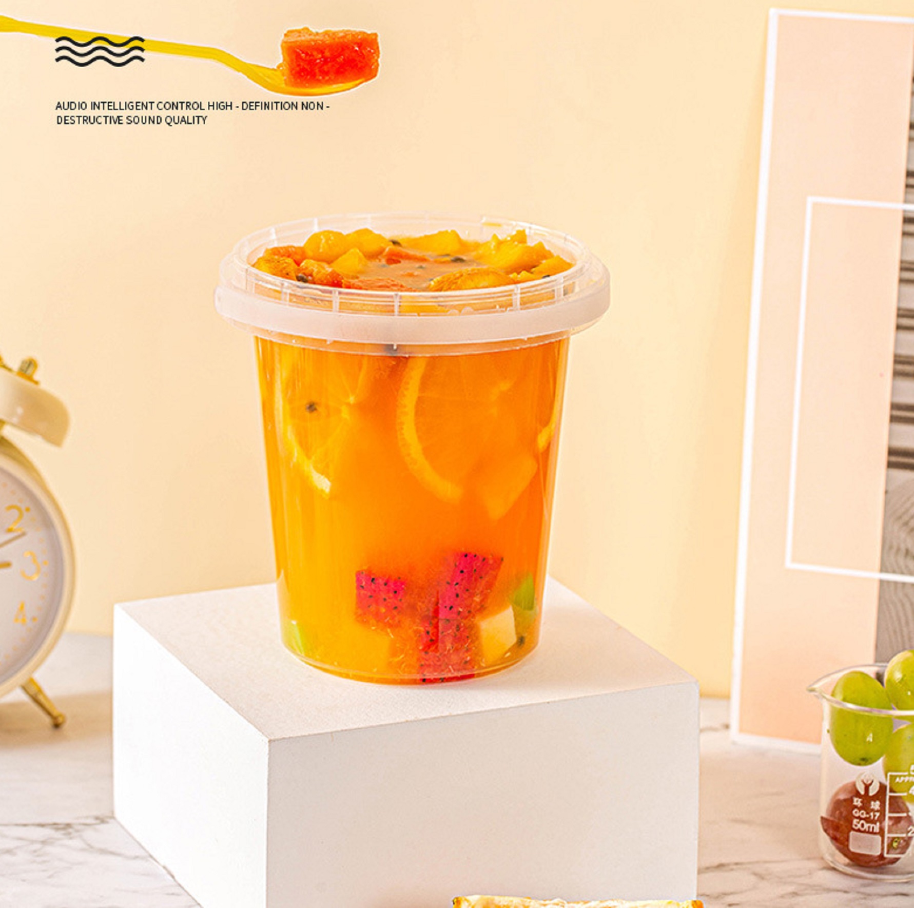 plastic cup with lid and straw 4