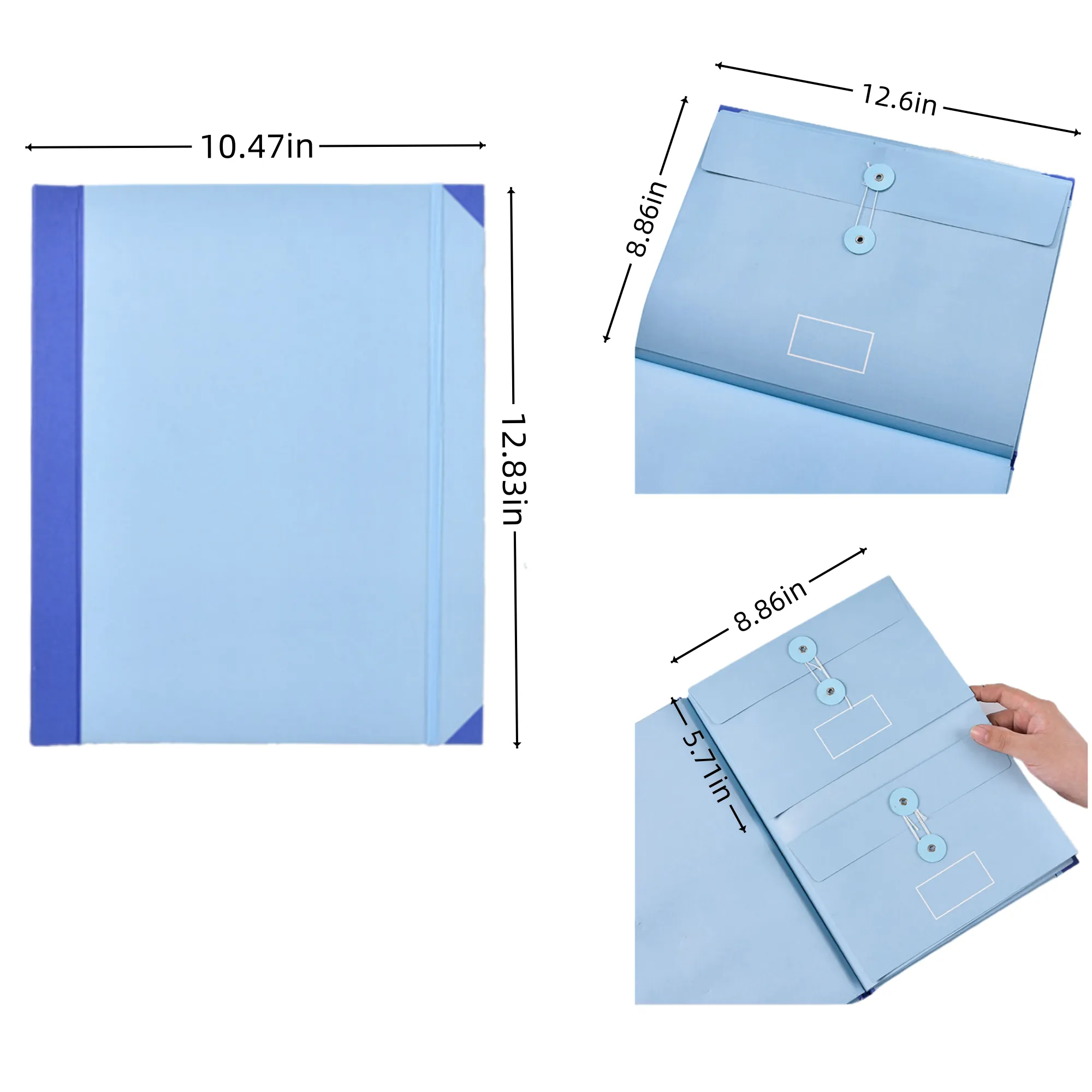 Expandable File Folder Paper Organizer Document Holder 2