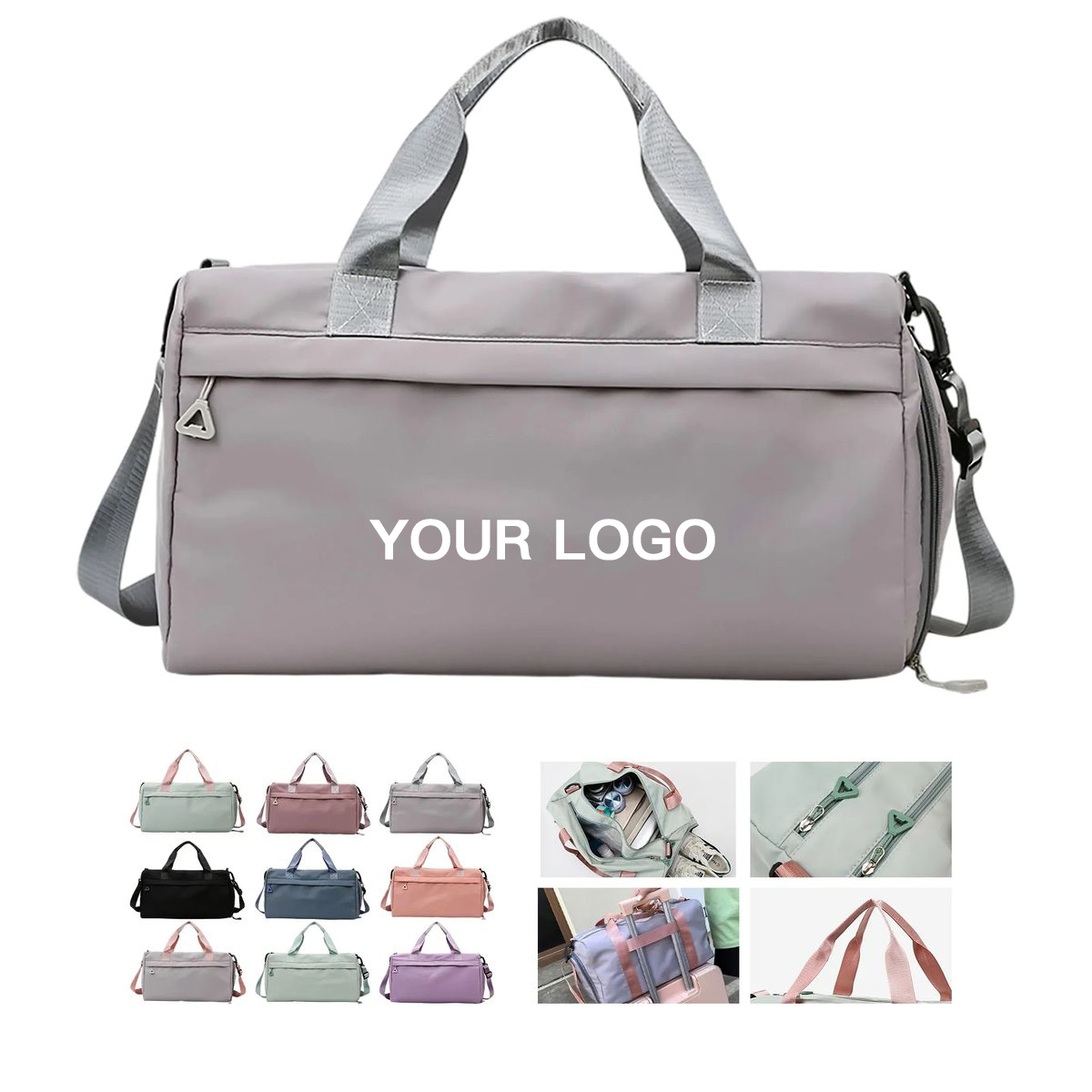 Durable Oxford Sports Tote for Gym or Swimming Essentials 2