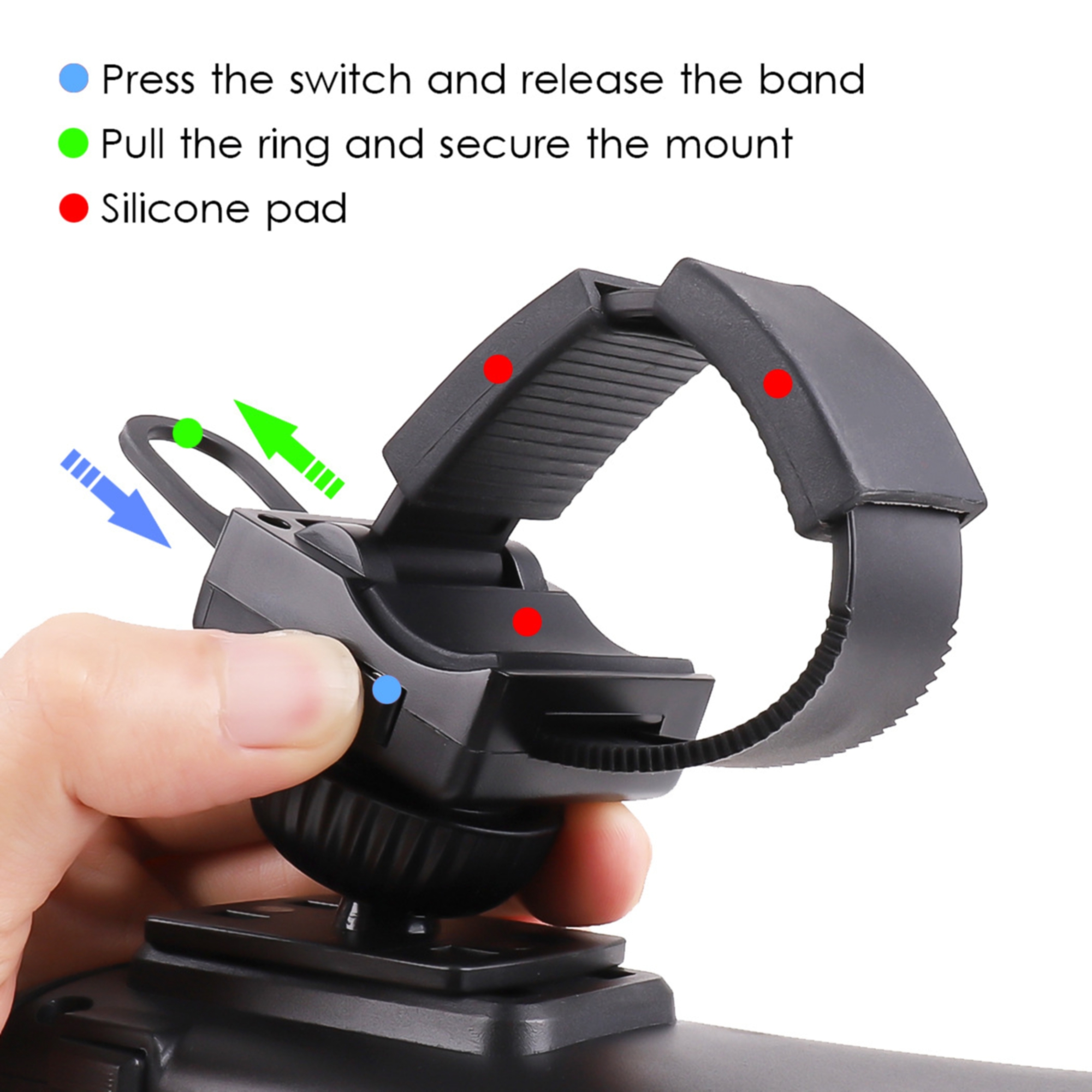 Universal Bike and Motorcycle Phone Mount 4