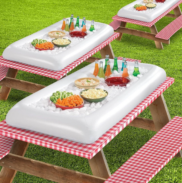 Inflatable Serving Pool Party Buffet Luau Cooler Tray 3