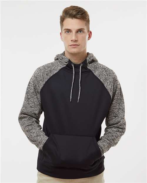 Men's Colorblocked Cosmic Fleece Hooded Sweatshirt - 8612 2