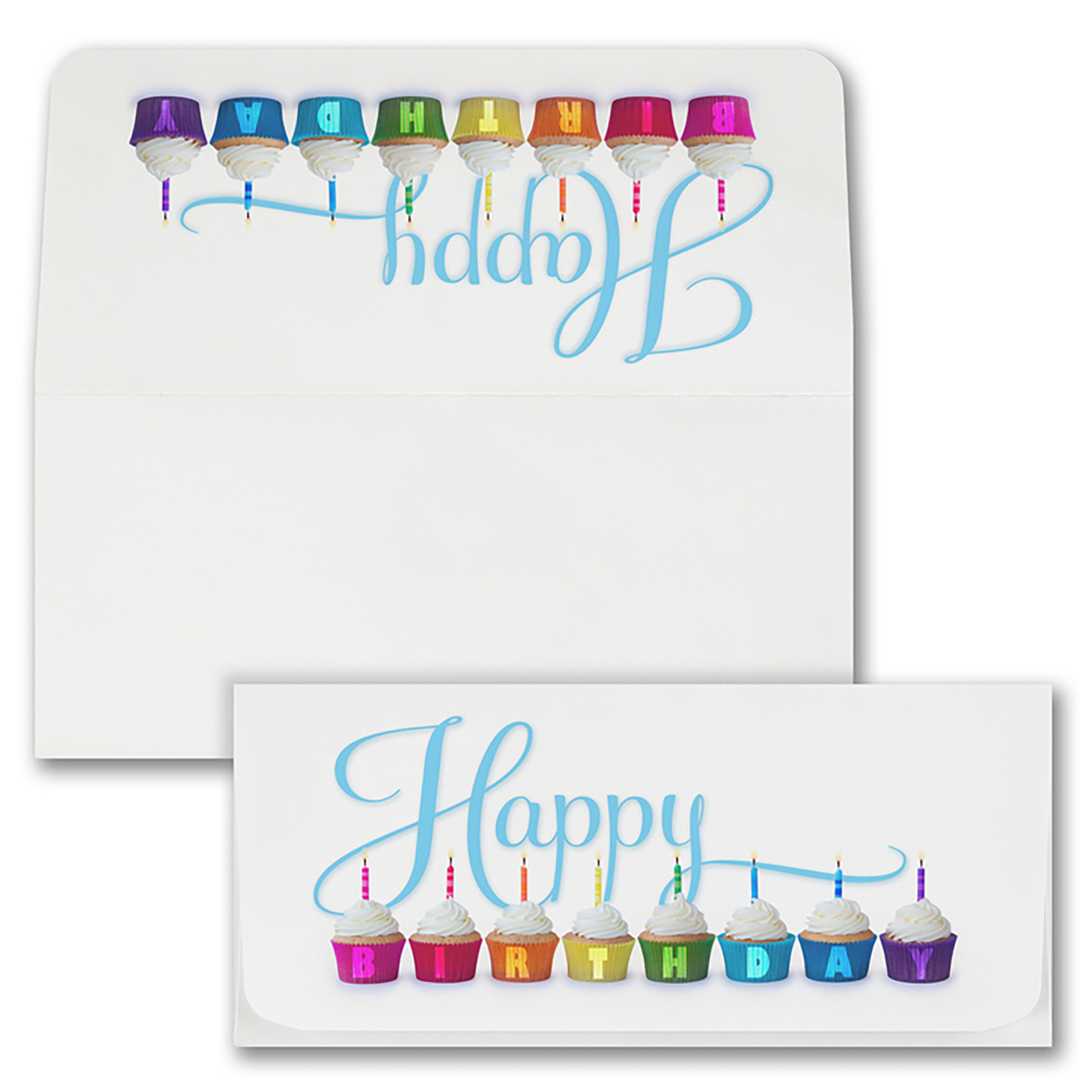 Birthday Cupcakes Currency Envelope 8