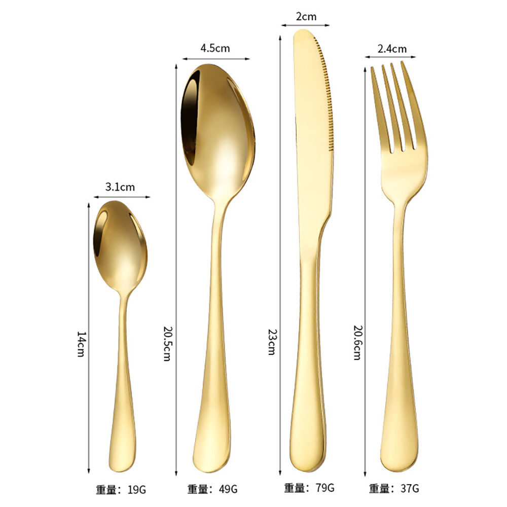 Silverware Flatware Cultery Utensils Set Of 4 5