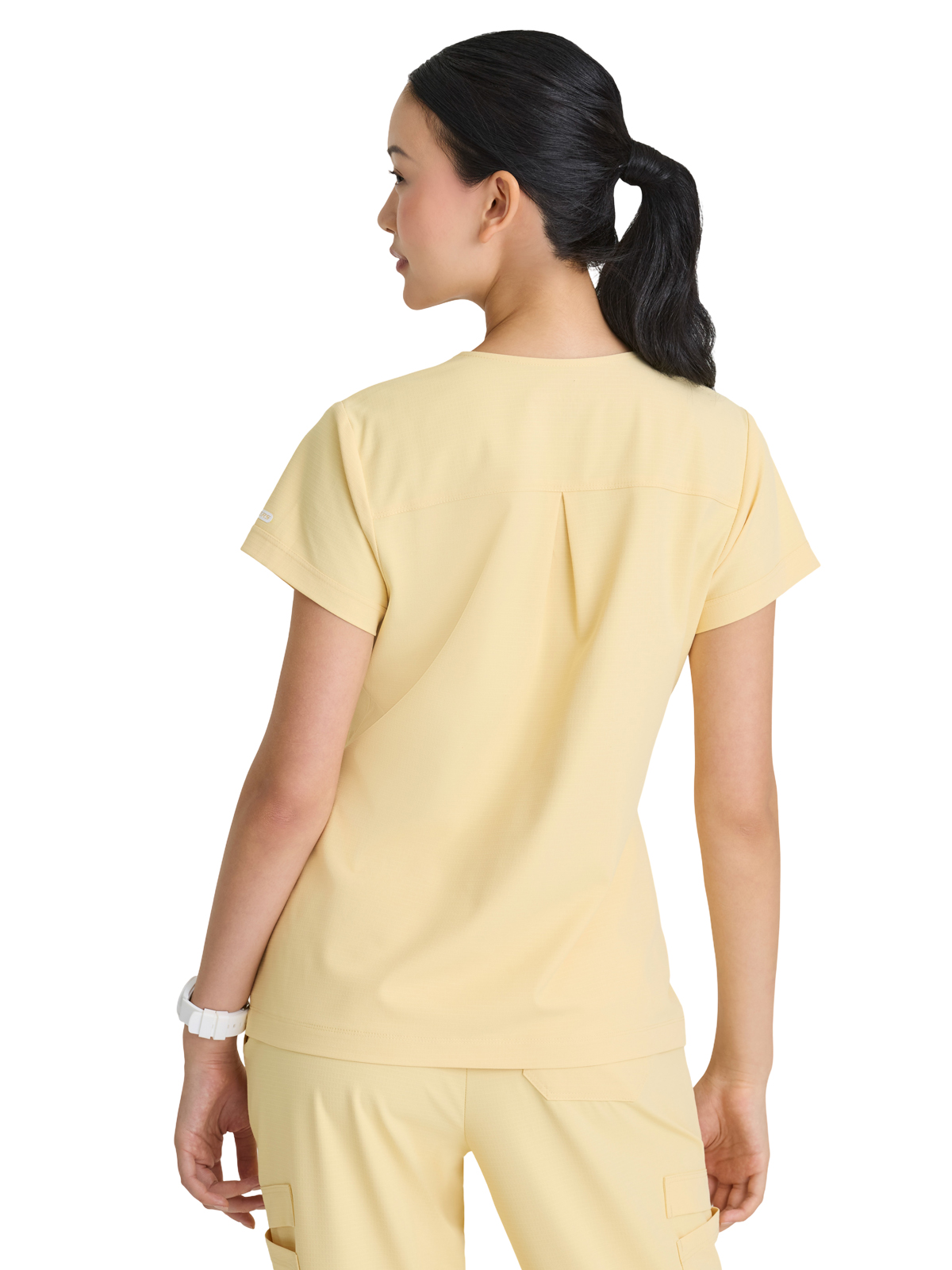 Skechers Ripstop Collection - Women's Two-Pocket Round Neck Trek Scrub Top 11