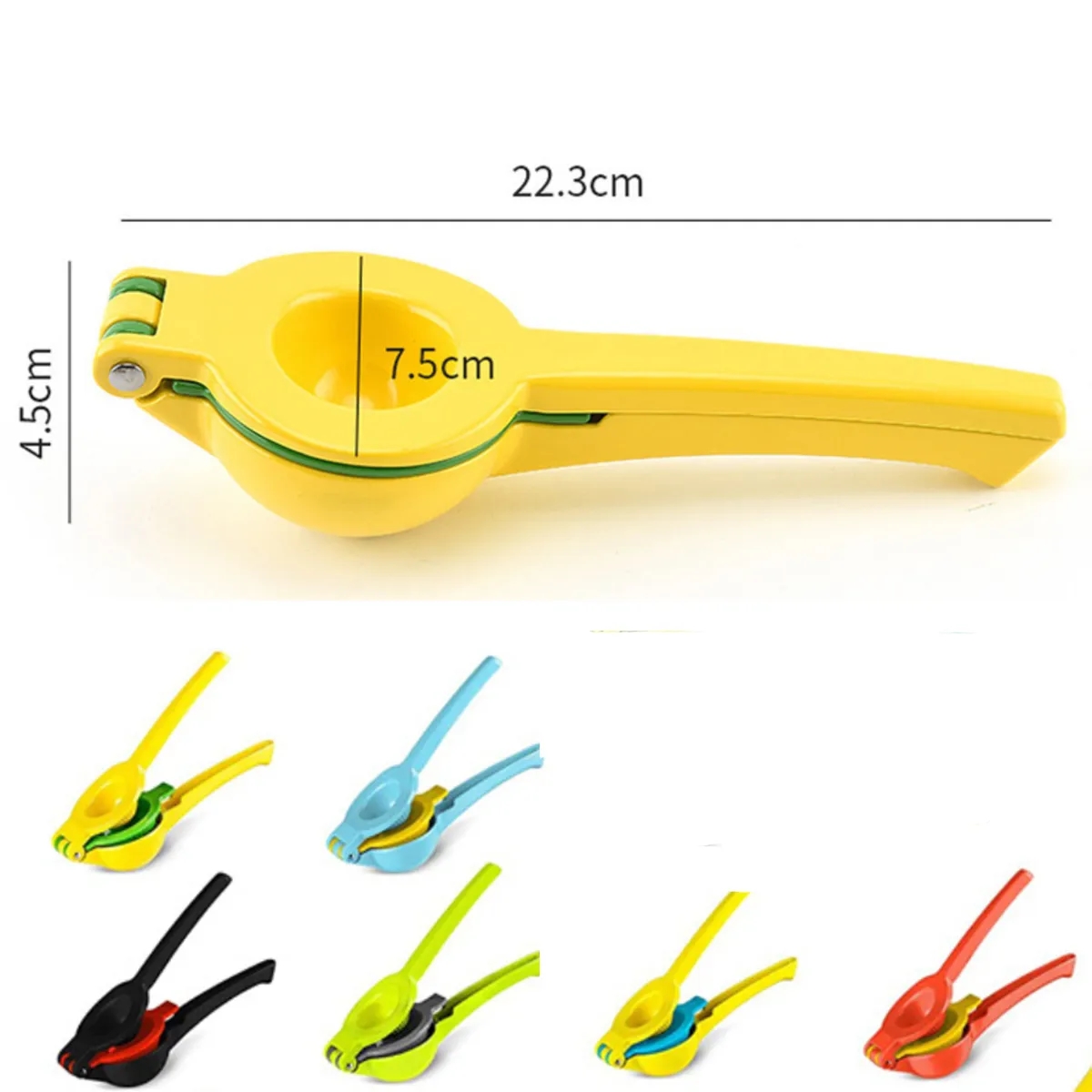 2-In-1 Metal Lemon Squeezer Manual Hand Juicer 3