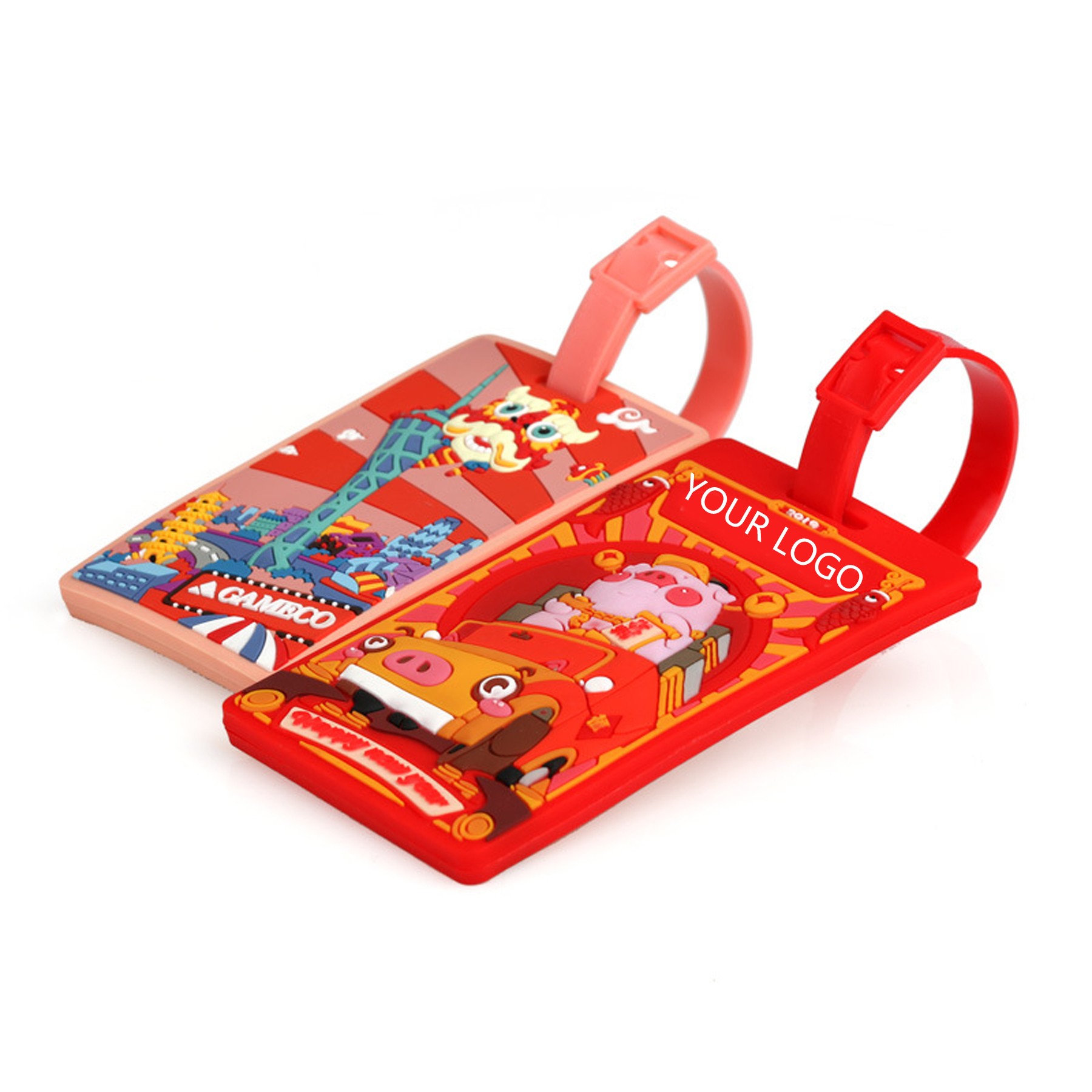 Cartoon Luggage Tag 2