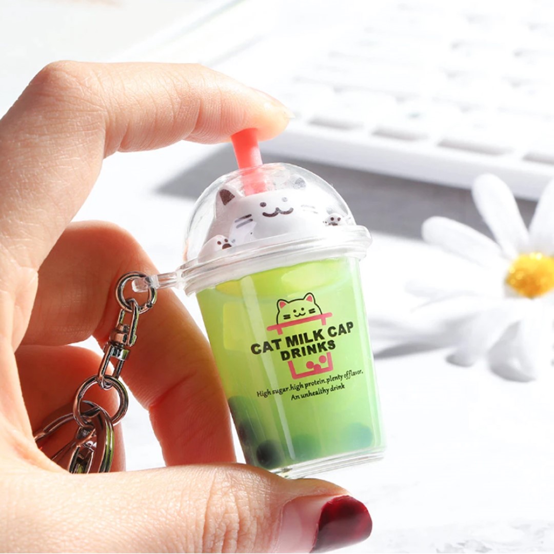 Milktea Designed Key Chain 7